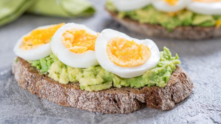 Toast with Avocado and Egg