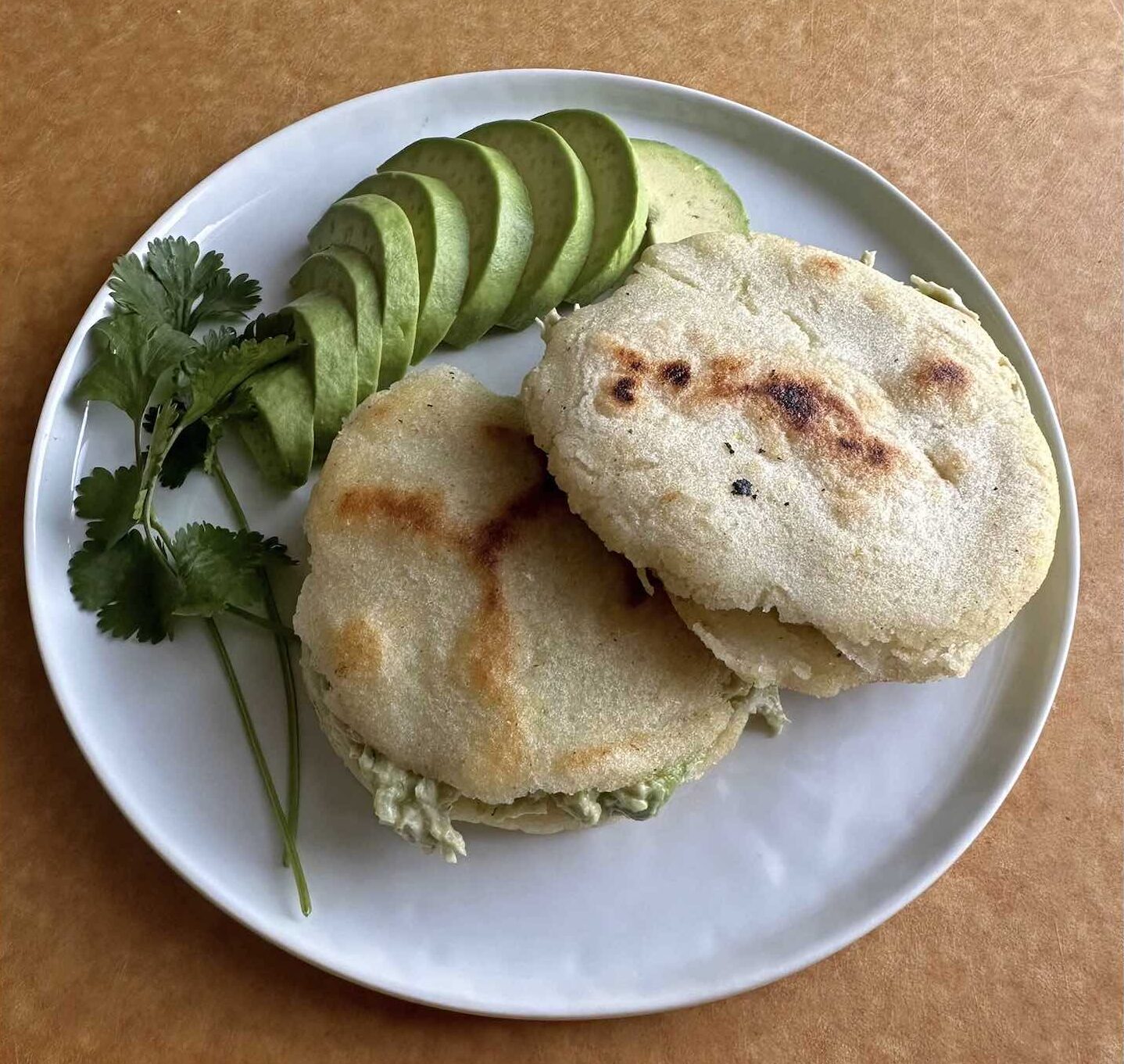 Tasty Recipe for arepas stuffed with queen pepiada