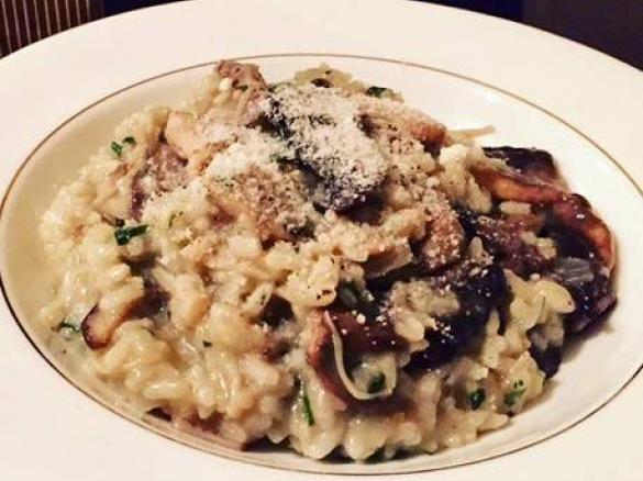 Creamy and delicious Mushroom Risotto