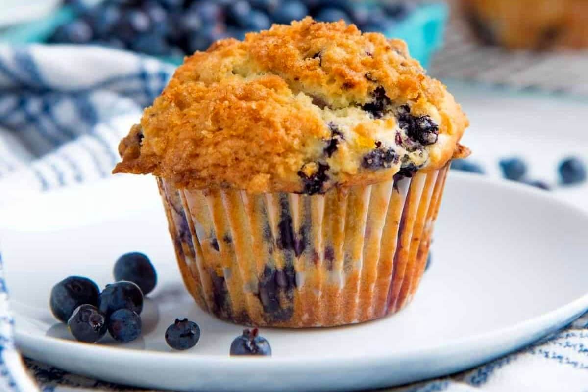 Tasty Blueberry Yogurt Muffins