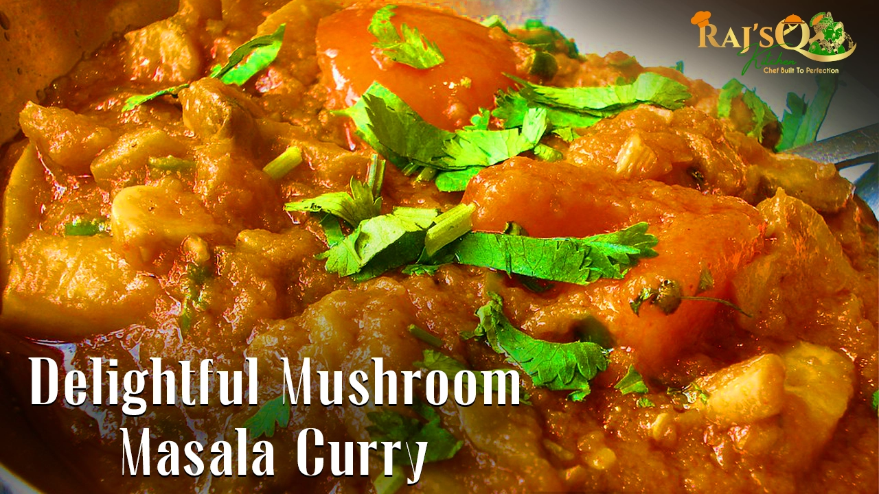 Delightful Mushroom Masala Curry
